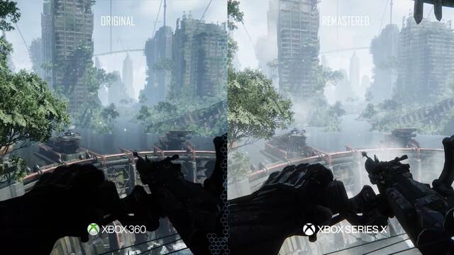 Crysis Remastered Trilogy presume de gráficos en una comparativa entre Xbox Series X/S y 360