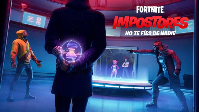 Fortnite se inspira en Among Us en el nuevo modo de juego 'Impostores'