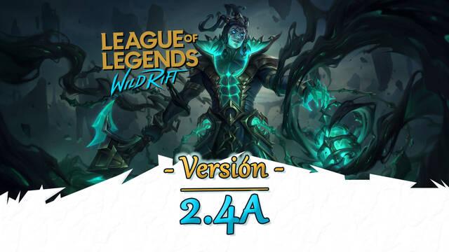 LoL Wild Rift notas de la versi�n 2.4a