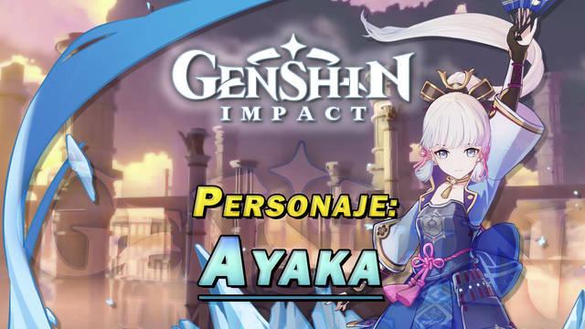 Kamisato Ayaka en Genshin Impact: C�mo conseguirla y habilidades - Genshin Impact