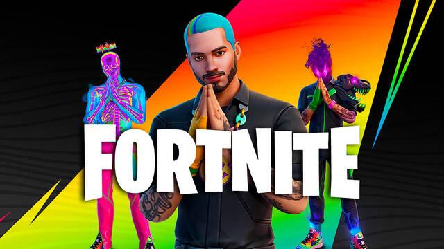 J Balvin llega a Fortnite el 27 de agosto.