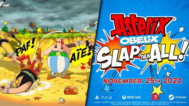 Asterix and Obelix: Slap Them All ya tiene fecha de lanzamiento en PS4, Xbox One, PC y Switch.
