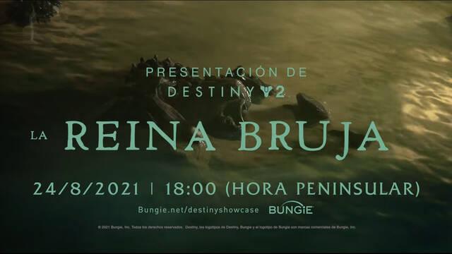 Destiny 2 La Reina Bruja directo presentación