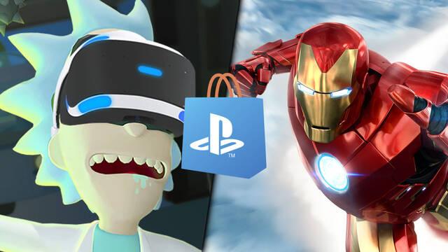 Ofertas en juegos de PS VR en PS Store.