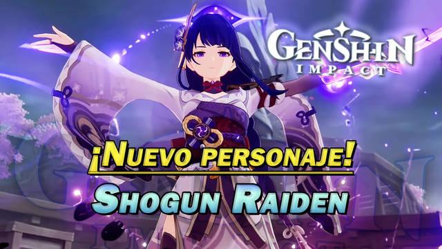 Genshin Impact - Shogun Raiden, todos los detalles del personaje