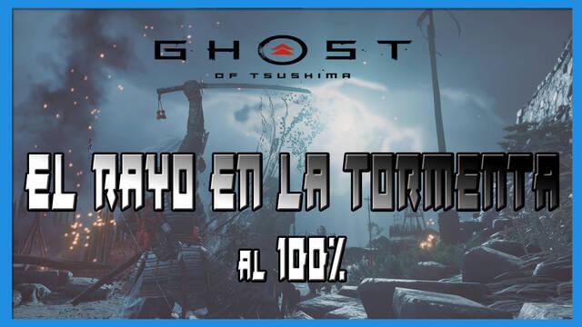 El rayo en la tormenta al 100% en Ghost of Tsushima: Isla de Iki - Ghost of Tsushima