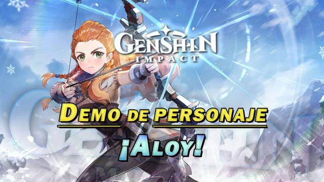 Genshin Impact: Demo vídeo de Aloy de Horizon Zero Dawn y sus habilidades