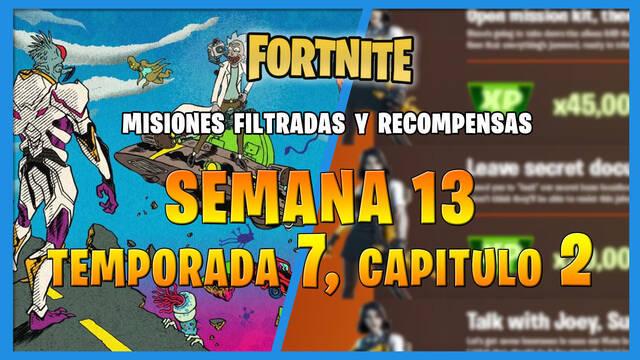 Fortnite Battle Royale - Desaf�os Filtrados Semana 13, Temporada 7