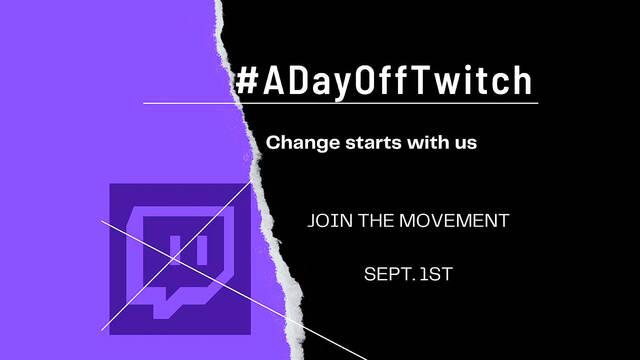 Convocada una huelga en Twitch para ma�ana, 1 de septiembre.