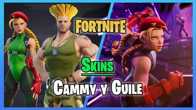 Fortnite: Skins de Cammy y Guile de Street Fighter