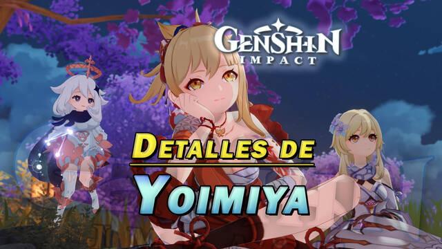 Genshin Impact detalles y habilidades de Yoimiya
