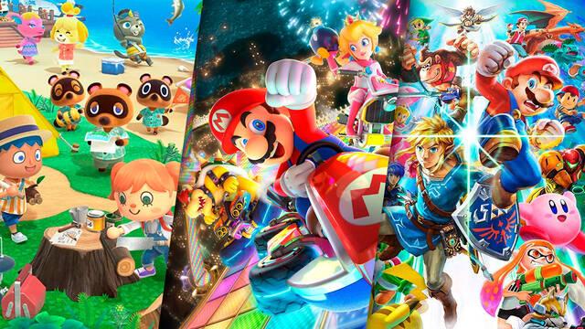 Ventas juegos de Nintendo Switch millones