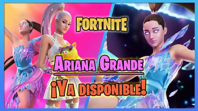 Ariana Grande ya disponible en Fortnite