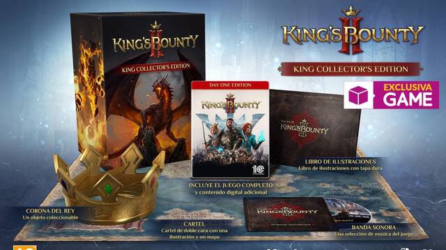 GAME abre las reservas de Kings Bounty II: Kings Collector's Edition.