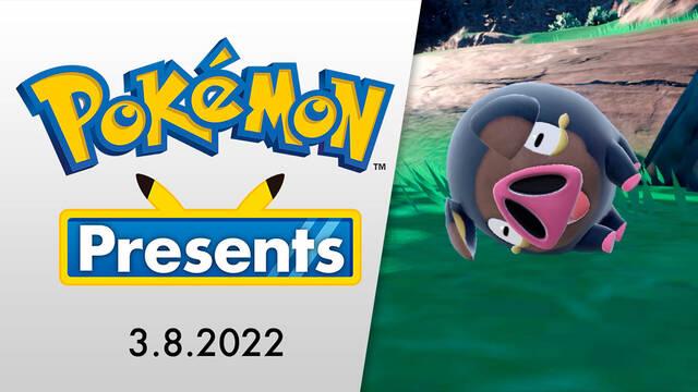 Pokémon Presents con novedades de Escarlata y Púrpura anunciado para el 3 de agosto.
