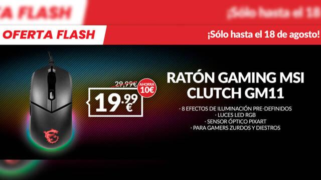 GAME comparte una nueva oferta flash de un ratón gaming por 19,99 €