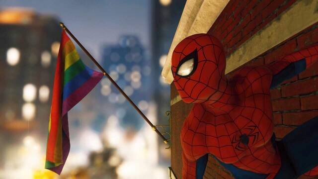 Banean a un modder por crear un mod que eliminaba la bandera LGBT de Spider-Man: Remastered en PC