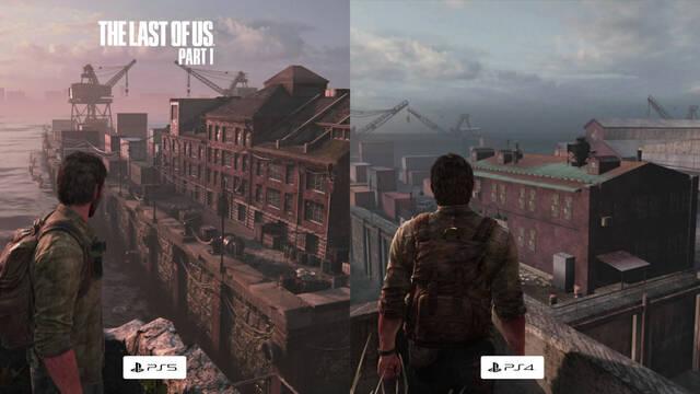 The Last of Us remake comparativa