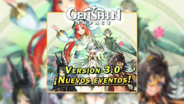 Genshin Impact: Todos los nuevos eventos y gachap�n de la v3.0 | Fechas y detalles