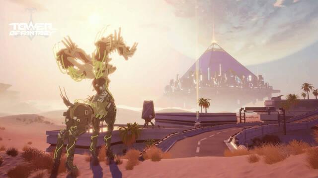 Tower of Fantasy recibirá su nueva expansión 'Vera' a finales de año