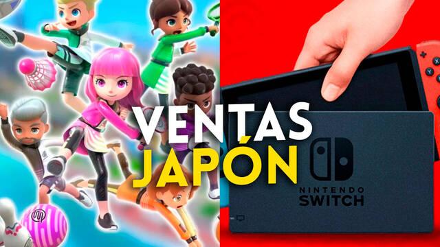 Ventas de Nintendo Switch en Japón