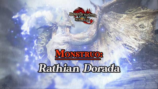 Rathian Dorada en Monster Hunter Rise: Cómo cazarlo y recompensas - Monster Hunter Rise: Sunbreak