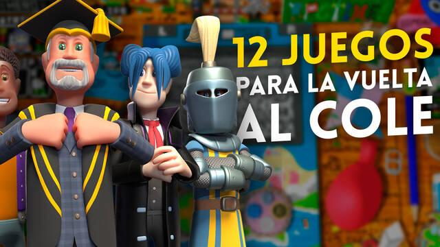 12 juegos de la eShop de Switch ideales para la vuelta al cole.