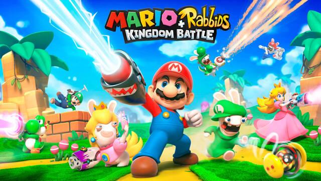 Mario + Rabbids Kingdom Battle celebra su quinto aniversario registrando más de 10 millones de jugadores desde su lanzamiento