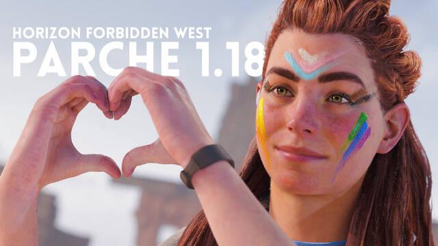 Horizon Forbidden West recibe la actualización 1.18 en PS5 y PS4.