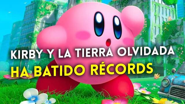 Kirby y la tierra olvidada ha batido récords en la saga, según Nintendo