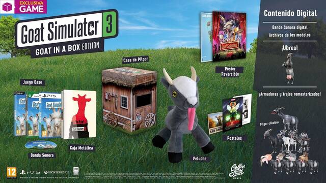 Edición coleccionista de Goat Simulator 3