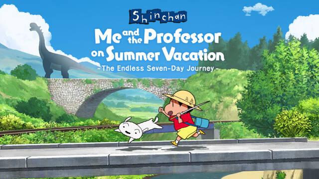El juego de las vacaciones de veranos de Shin-chan llegará en formato físico