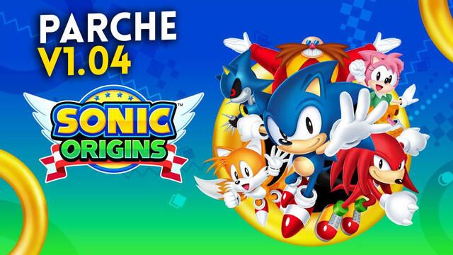 Sonic Origins se actualiza a la versión 1.04