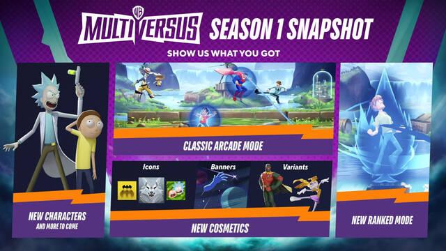 MultiVersus detalla los contenidos de su primera temporada