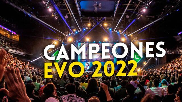 EVO 2022: Todos sus campeones