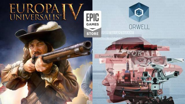 Consigue Europa Universalis IV y Orwell: Keeping an Eye on You de manera gratuita en Epic Games Store
