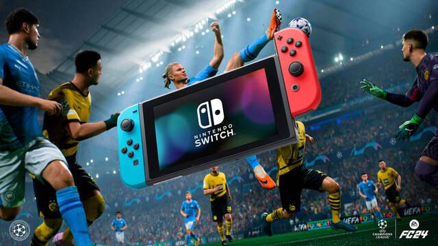 As� se ve EA Sports FC 24 en nintendo Switch