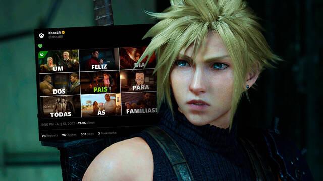 Microsoft aclara el malentendido de Final Fantasy VII Remake en Xbox.