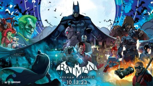 Batman: Arkham Trilogy ya tiene fecha en Nintendo Switch