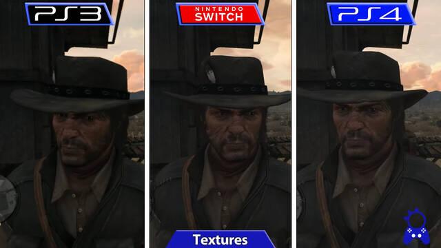 Comparativa de la versión clásica de Red Dead Redemption con la versión moderna