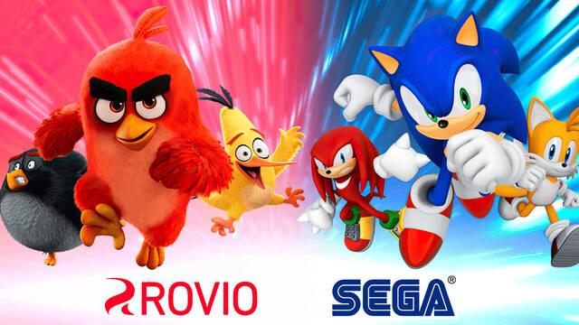 �Un crossover entre Sonic y Angry Birds? Sega 'bromea' sobre ello ahora que ha adquirido Rovio