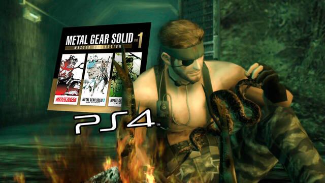 Konami anuncia que Metal Gear Solid: Master Collection Vol. 1 también llegará a PS4.
