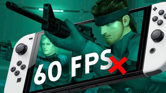 Metal Gear Solid: Master Collection Vol. 1 no consigue alcanzar los 60 fps en Switch.