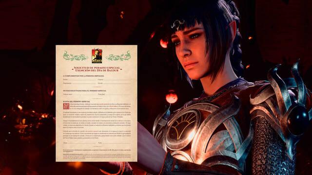 Permiso especial para jugar a Baldur's Gate 3 y no ir a trabajar