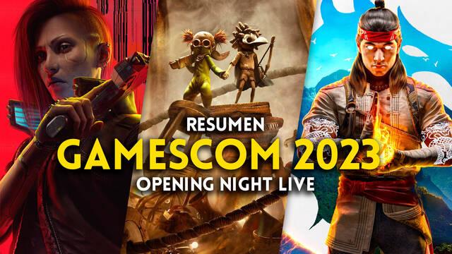 Resumen Opening Night Live de Gamescom 2023.