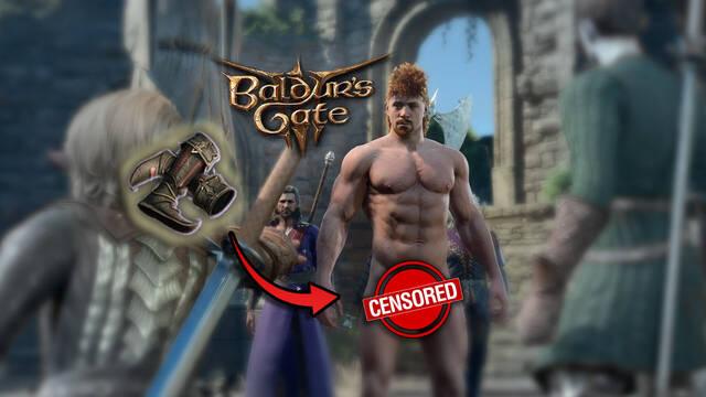 Las botas de Baldur's Gate 3 que pueden dejar a tu personaje desnudo