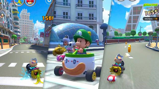Ya disponible el circuito de Madrid en Mario Kart Tour.