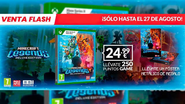 Minecraft Legends de oferta en GAME por tiempo limitado