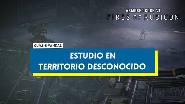 Estudio en territorio desconocido en Armored Core 6: Fires of Rubicon al 100% - Armored Core 6: Fires of Rubicon