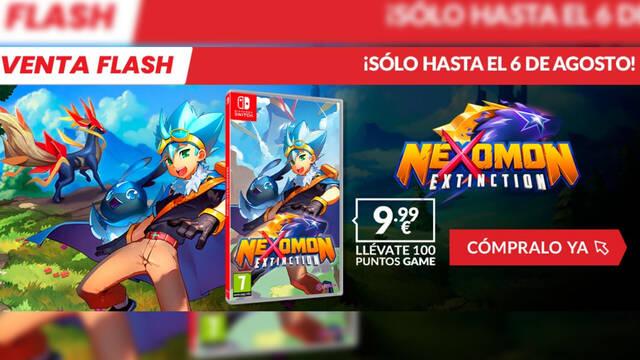 Oferta irresistible de Nexomon: Extinction para Switch en GAME